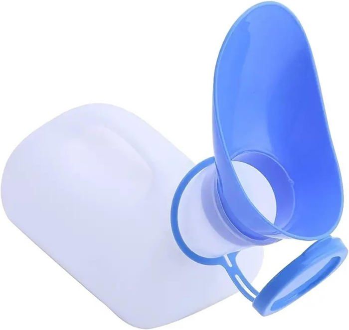 Urinoir Portable Pour Homme - Capacité 3000 Ml - Plastique Robuste - Avec Graduations - Pour Voyage Ou Personnes Âgées - 6