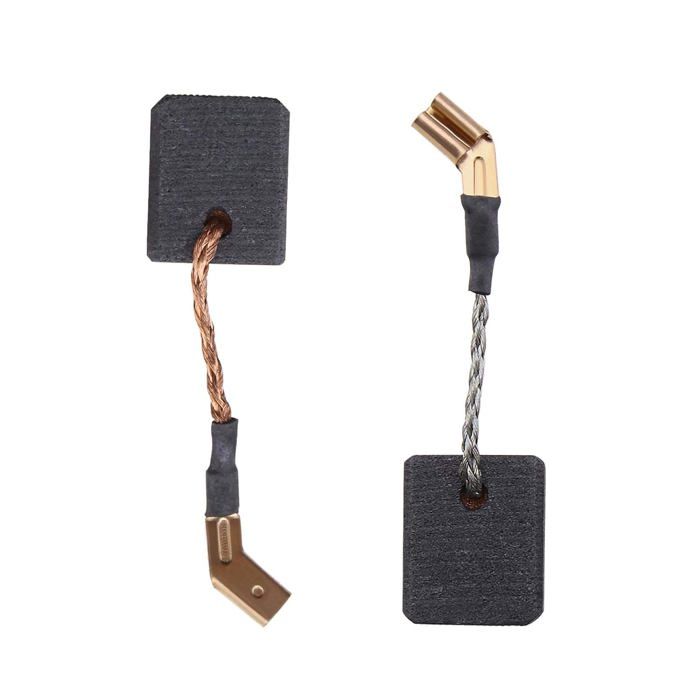 Trade-Shop Lot De 2 Balais De Charbon 6,2 X 12 X 14 Mm