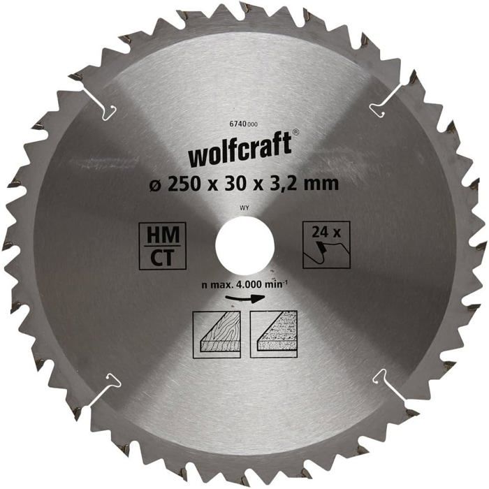 Lame de scie circulaire SK Diamètre 250 / 32mm - 60 dents