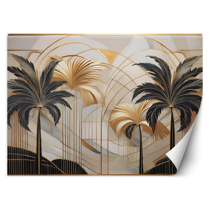 Feuille de palmier - AFFICHES. - YAYA Peintures