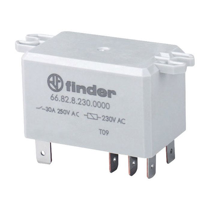 Relais 2NO 30A 230V AC 66.82.8.230.0300