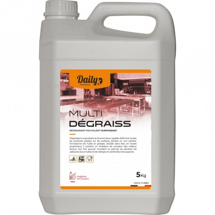 Dégraissant polyvalent surpuissant - MULTI DEGRAISS - Bidon de 5l -