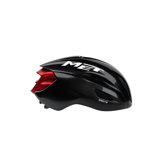 Casque Met Manta Mips - noir/rouge