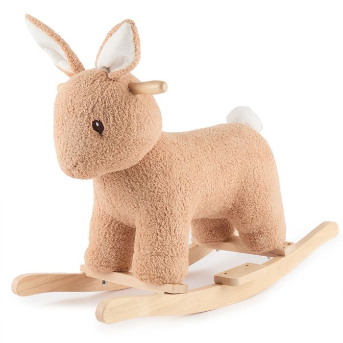 Bieco Peluche Animal à Bascule Lapin Fine Cheval a Bascule Bebe 1 An Cheval à Bascule Animal a Bascule Bebe Animaux a Bascule En