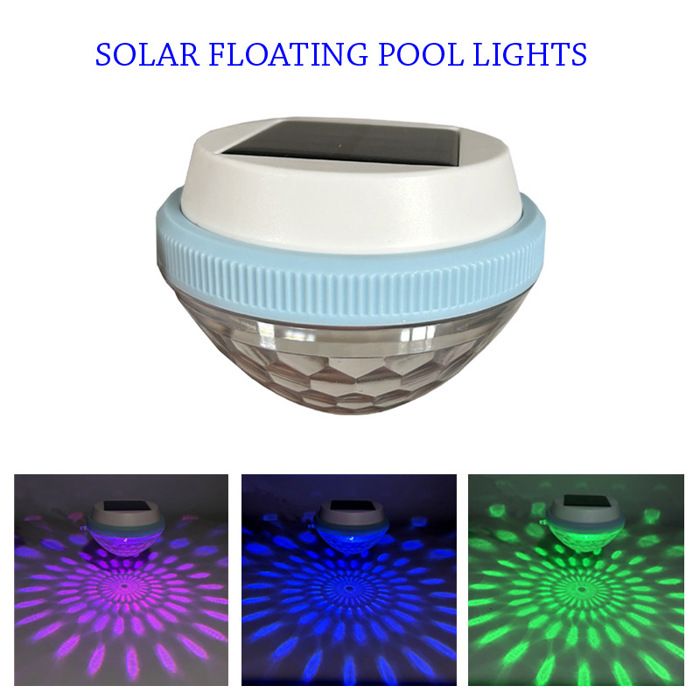 Lampe flottante solaire à LED — Éclairage dambiance décoratif multicolore pour piscine submersible et pour le jardin