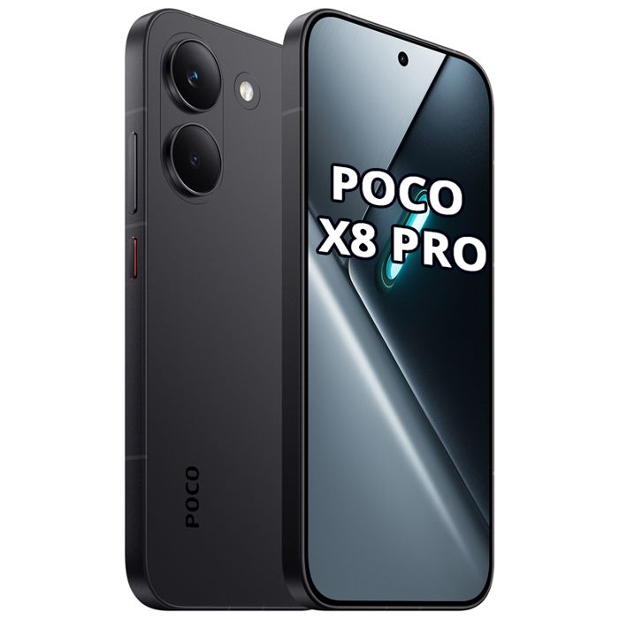 Smartphone Xiaomi POCO X8 Pro 5G 8 Go RAM / 256 Go ROM Noir 659 AMOLED Batterie 6500 mAh Dimensity 8500-Ultra