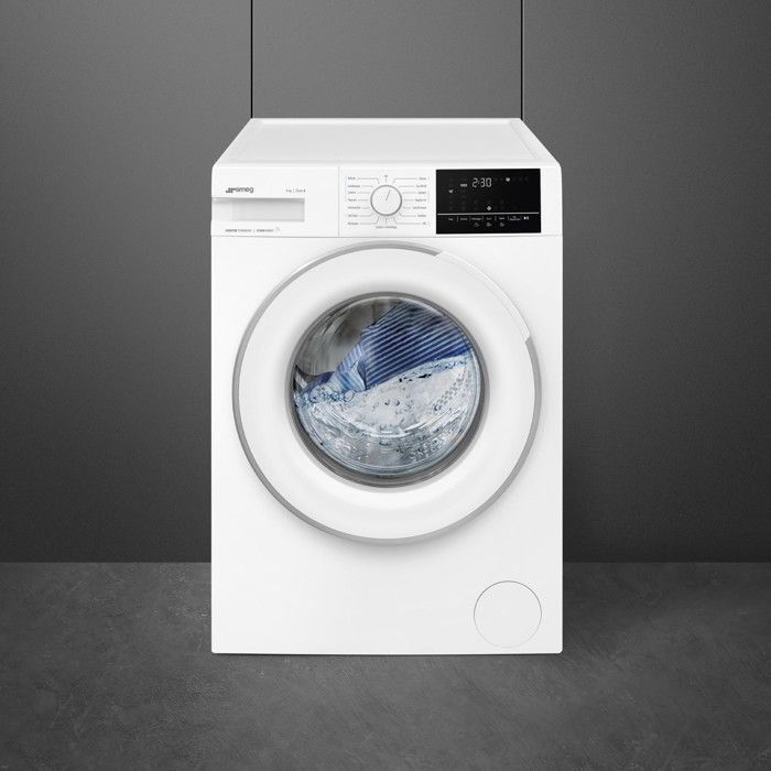 Smeg WN94SEA machine à laver chargement frontal 9 kg 1400 trmin