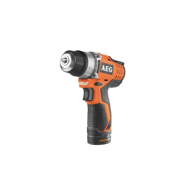 Perceuse visseuse AEG 12V Prolithium ion 2 batteries 2.0Ah 1 chargeur 40mins BS12C2 LI - vue 5