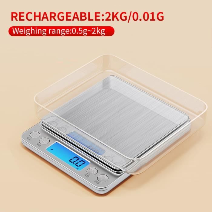 Balance à Café Numérique De Haute Précision Avec Minuterie Rechargeable