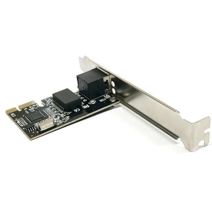 KALEA-INFORMATIQUE Carte réseau PCIe 8 PORTS LAN GIGABIT ETHERNET RJ45