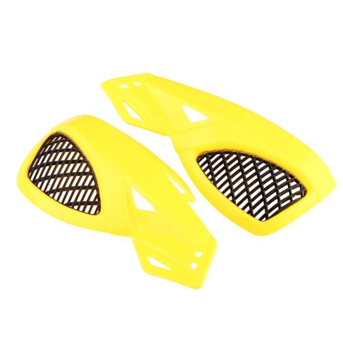 Protège-Mains Moto Universels Avec LED - Protection Poignée Et Coupe-Vent Pour ATV, Dirt Bike