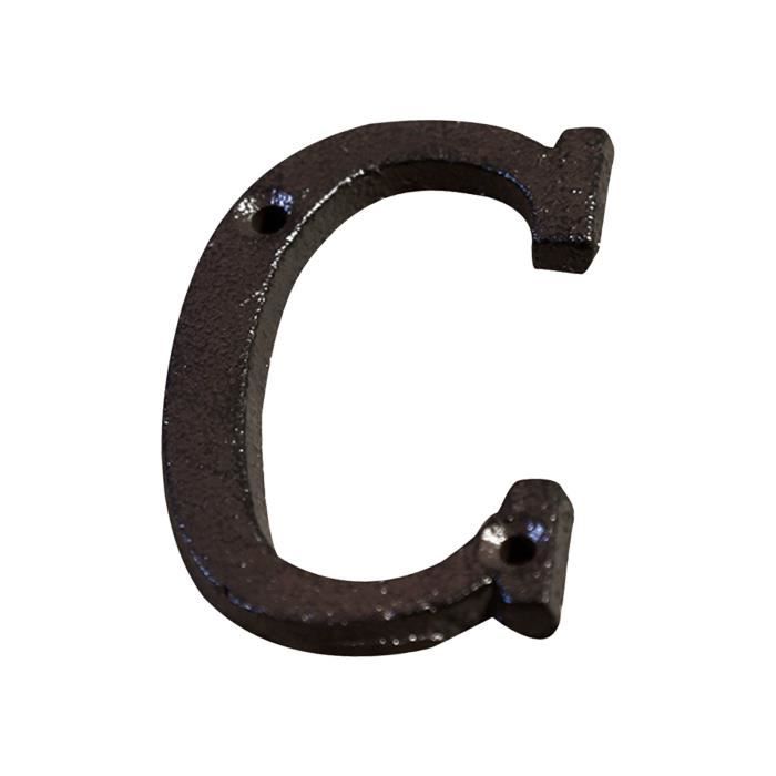 Lettre de numéro de fer en alliage créatif Lettre de maison de bricolage créatif c42697