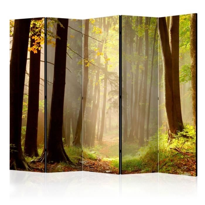Paravent - Wild Leaves II [Room Dividers] [225x172] | Leroy Merlin