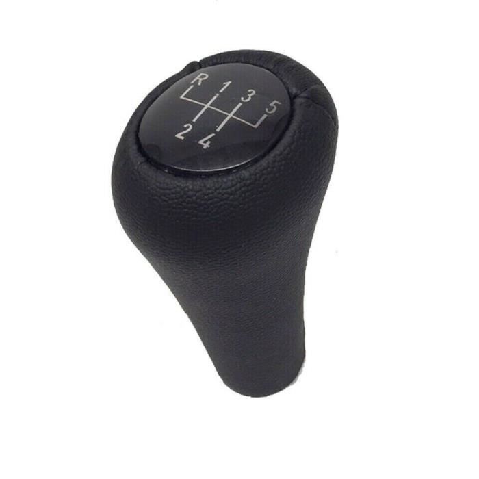 Pommeau de Levier de Vitesses Noir 5+R Pour BMW E30 E36 E46 E39 E38 E32 E34