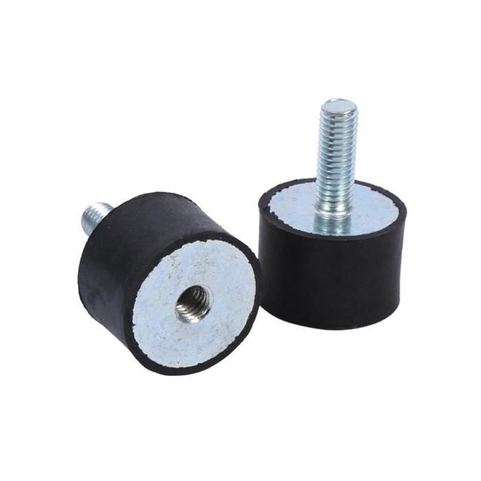 4x M8 M6 Supports en Caoutchouc Amortisseurs Anti-Vibration Silent Bloc  Bobbins(VD30*20 M8*23) -DUO - Cdiscount Auto