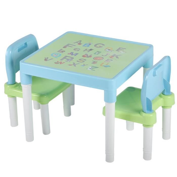 Bureau Et Chaise Enfant A406 - Ensemble D'Étude Compact Pour Nouveaux Écoliers