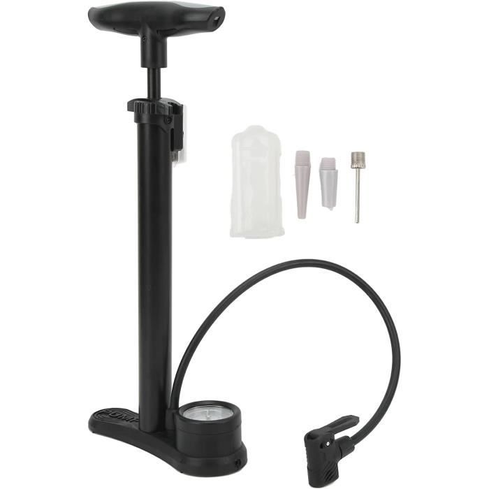 Pompe de Gonflage de Pied de Vélo de Route Haute Pression Portable Gonfleur de Pneu Moto