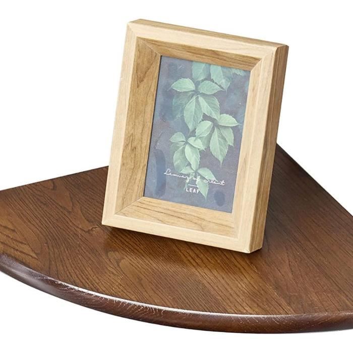 Étagères Flottantes 3 Niveaux En Chêne – Rangement Carré Rustique, Design Cadre, Pour Salon/chambre