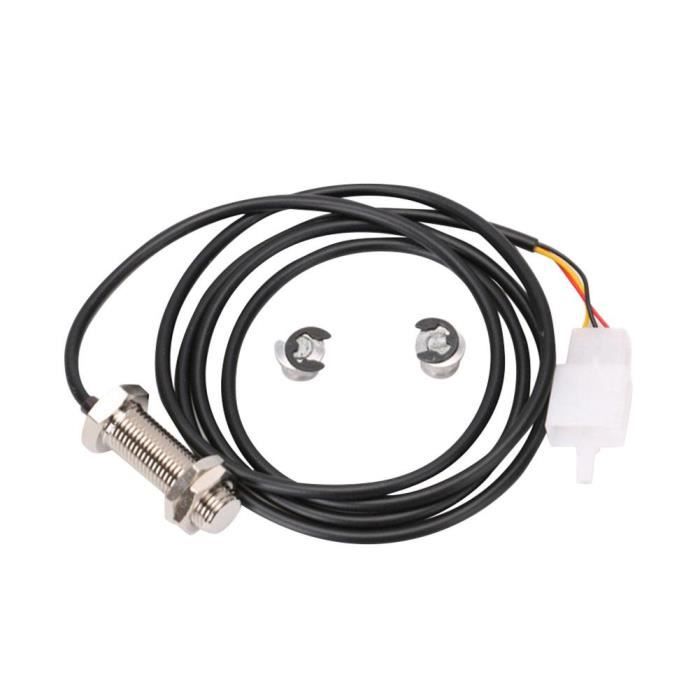 Câble de capteur avec aimant 2X pour moto, kit de remplacement, compteur de  vitesse, tachymètre, moto numériq