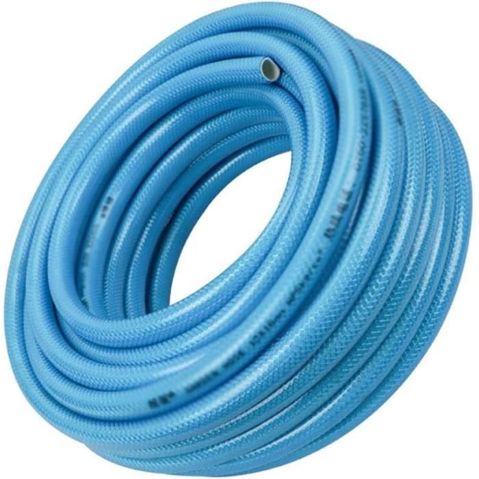 Tuyau Flexible PVC Ondulé 40mm - 1m - Noir - Pour étang/arrosage