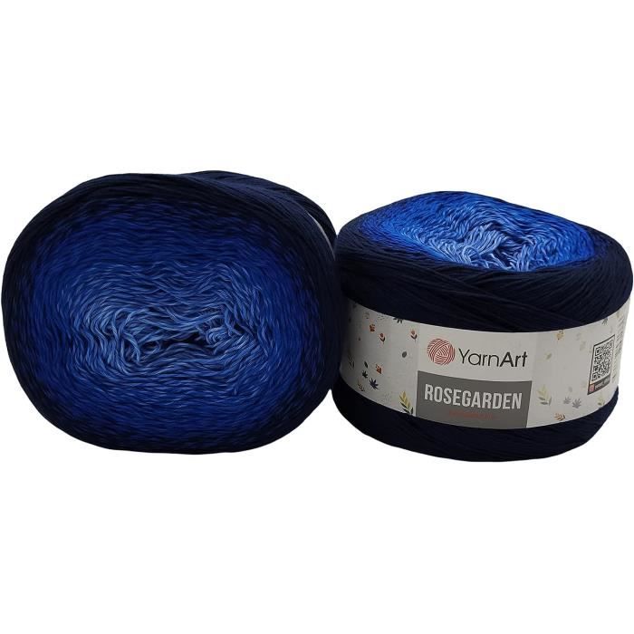 YarnArt Rosegarden, 500 g Bobbel lana gradiente, 100% cotone