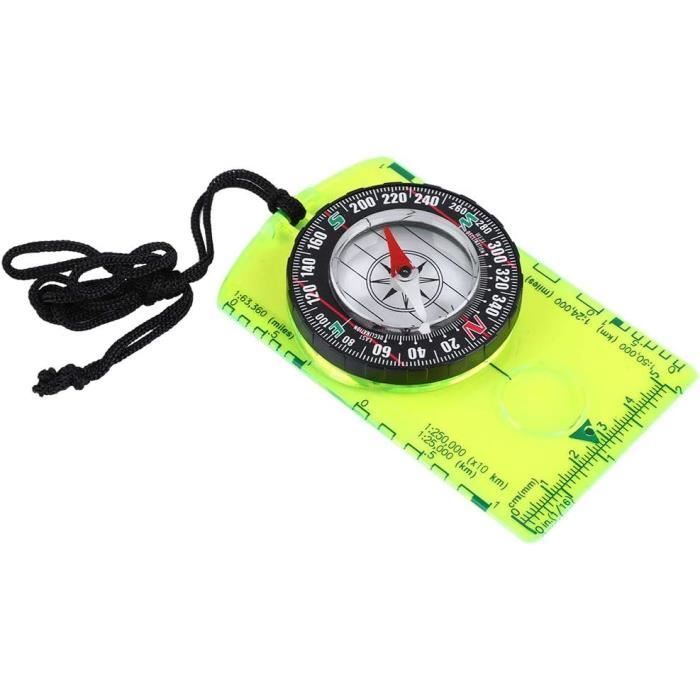Plaque De Base Boussole Kompass 13 × 7 × 2 Boussole Professionnelle  Portable Extérieure Boussole Multifonctionnelle Dc361[u248]