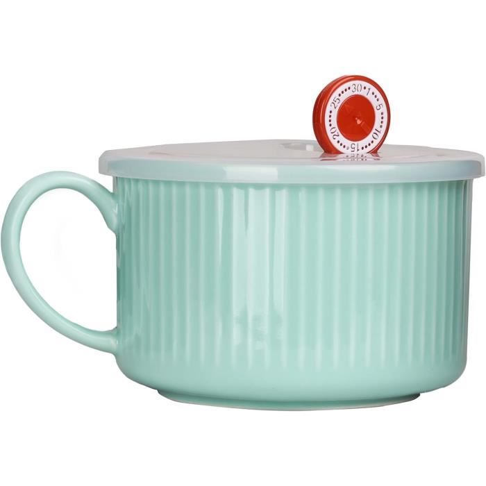 Ramen Bol Avec Couvercle, Bol à Salade De Chat Mignon, Bols à Céréales