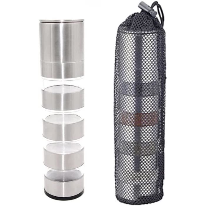 Acheter Sac à épices Portable en toile, sac de rangement d'assaisonnement, organisateur porte-bouteille d'assaisonnement pour l'extérieur