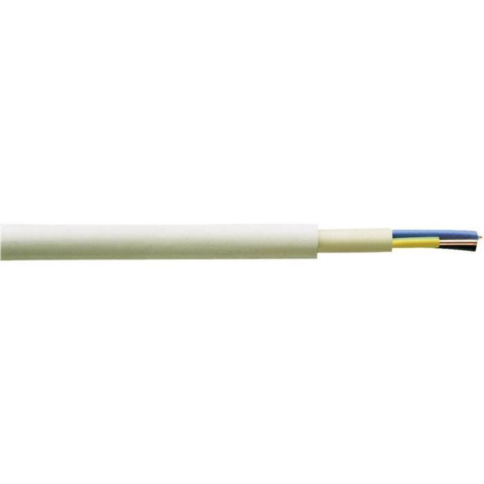 Câble D'alimentation Souterrain NYY-J - 5 X 2,5 Mm² - Noir - Longueur De 5 à 100 M - Pour Installation Intérieure/extérieure/sous Terre