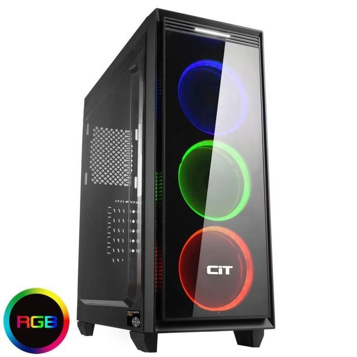 Achat Ordinateur de bureau Intel Core i7 Gaming PC 3.4Ghz Nvidia GTX 1070Ti 8GB RAM 240GB SSD Windows 10 Computer pas cher