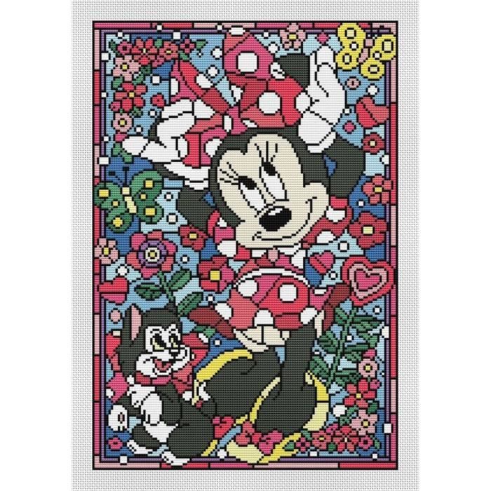 UDIO-1828 Vbdfg Bricolage 5D Mickey Mouse Diamond Art Kit Kit, Point De  Croix Artisanat Rond Diamant Mosaïque Vacance Taille:40x50cm - Cdiscount  Beaux-Arts et Loisirs créatifs