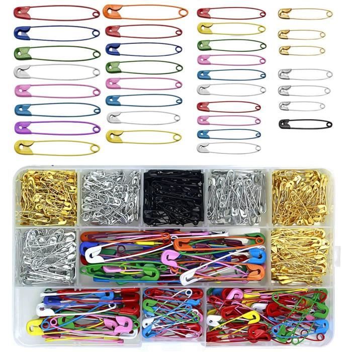 Lot De 1000 Petites épingles à Nourrice En Métal En Forme De Poire