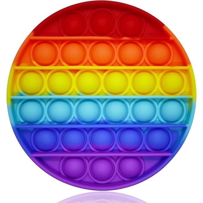 Audasi 3pcs Push and Pop Bubble Sensory Silicone Anti-Stress | Sensoriels à Presser L'anxiété Educatifs Autisme Besoins Spéciaux pour Enfants Adultes Audasi 3pcs Push and Pop Bubble Sensory Silicone Anti-Stress | Sensoriels à Presser L'anxiété Educatifs Autisme Besoins Spéciaux pour Enfants Adultes