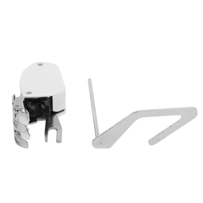 Pied presseur zigzag modèle numéro 313150 et adaptateur modèle numéro 542167 pour machine à coudre Singer, 7 mm
