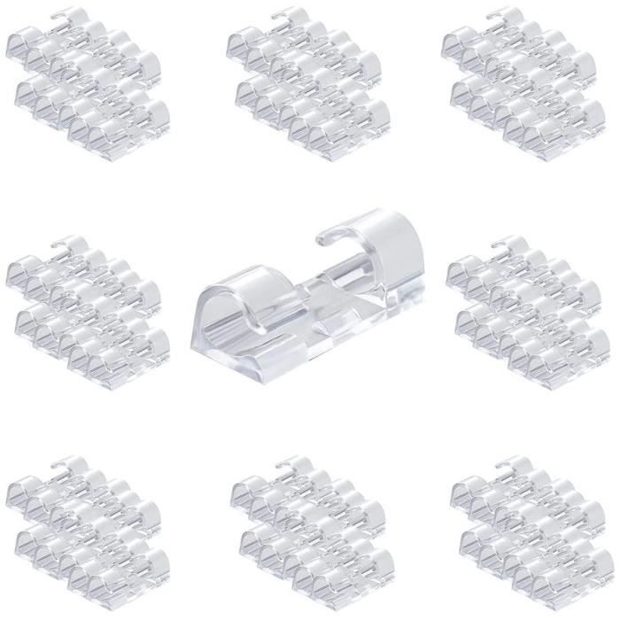 30 Clips De Câble D'extension Pour Servo JR - RC Voiture, Avion, Drone, 30x9x6 Mm