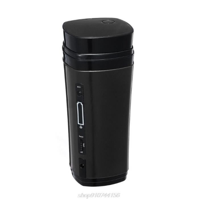 Tasse Electrique Tasse à Mélange Automatique | 400ml Électrique Avec Couvercle Et Manche Tasse Pour Café Et Cacao