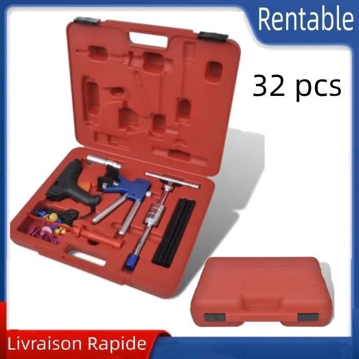 GS Kit De 9 Outils Pour Réparation De Bosses Sur Carrosserie - Sans Peinture