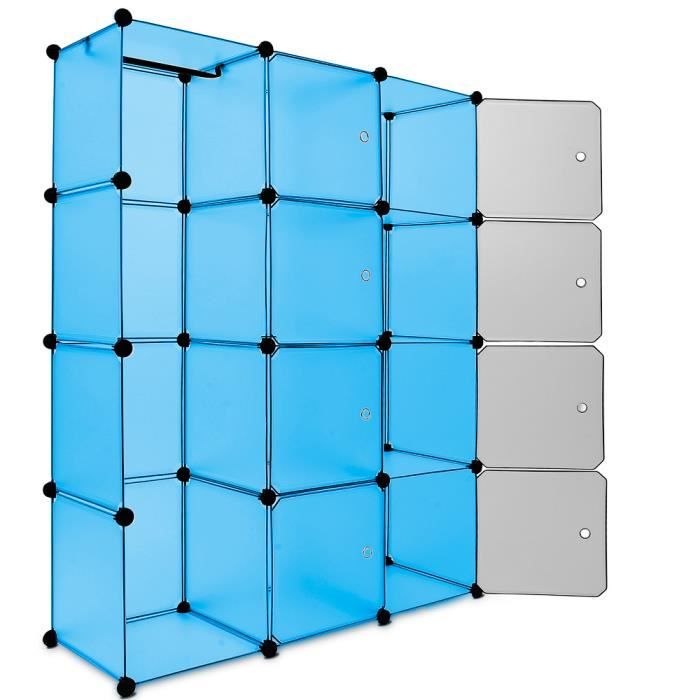 Armoire Rangement Penderie Etagere Dressing Achat Vente Petit