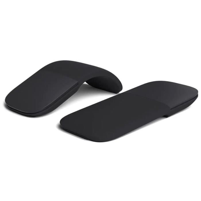 Arc Touch Souris sans fil Ultra Slim silencieuse pliable Ergonomique PC Bluetooth 4.0-noir