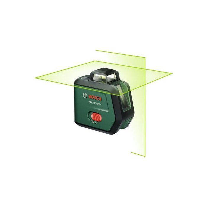 Laser lignes BOSCH PLL 360 15G Avec un manuel dutilisation housse de protection batterie Li ion