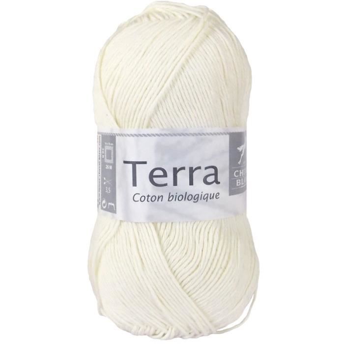 Coton à tricoter TERRA 016 Naturel - Cdiscount Beaux-Arts et Loisirs  créatifs