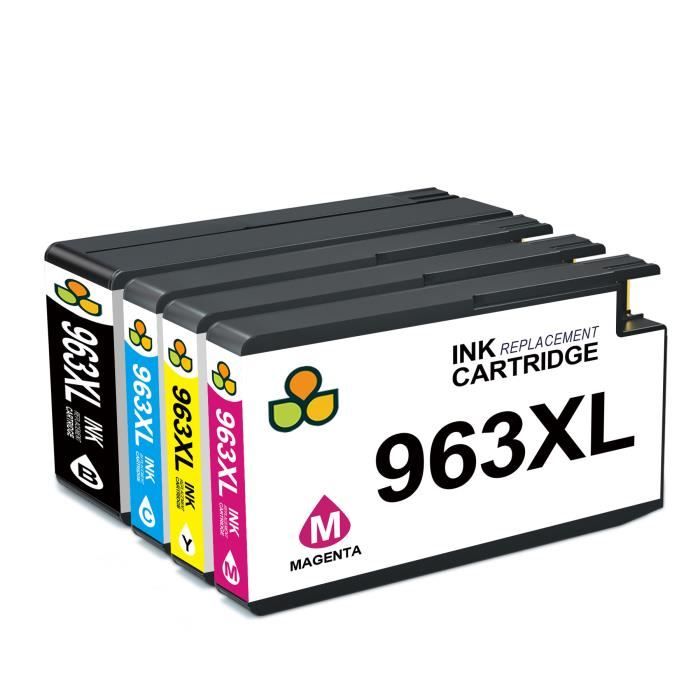 Cartouche D'encre Compatible HP 963/963 XL - Cyan, Jaune, Magenta, Noir - Neuf