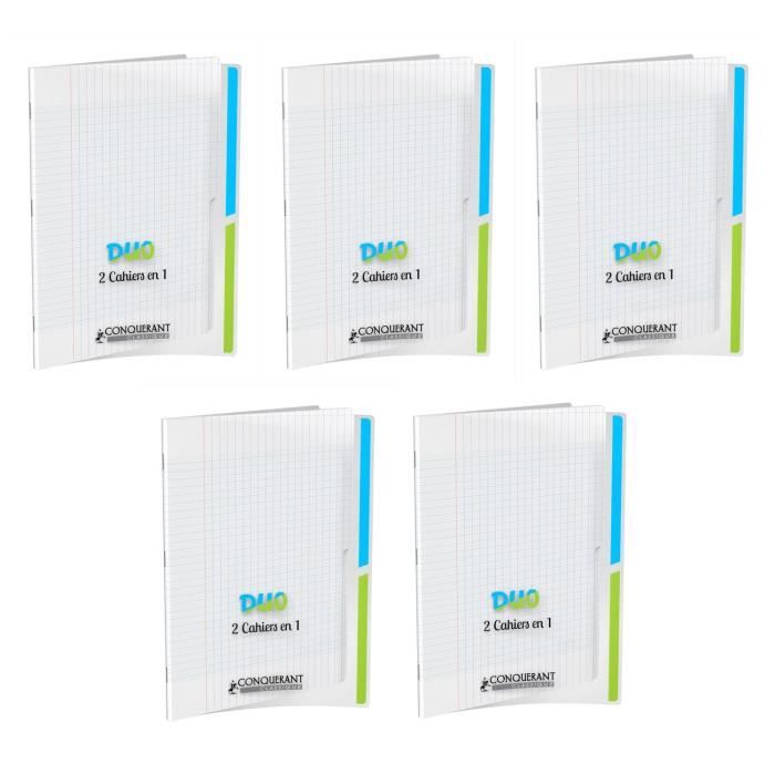 Apli 101618 - Lot De 10 Protège-cahiers PVC 19/100ème 24 X 32 Cm