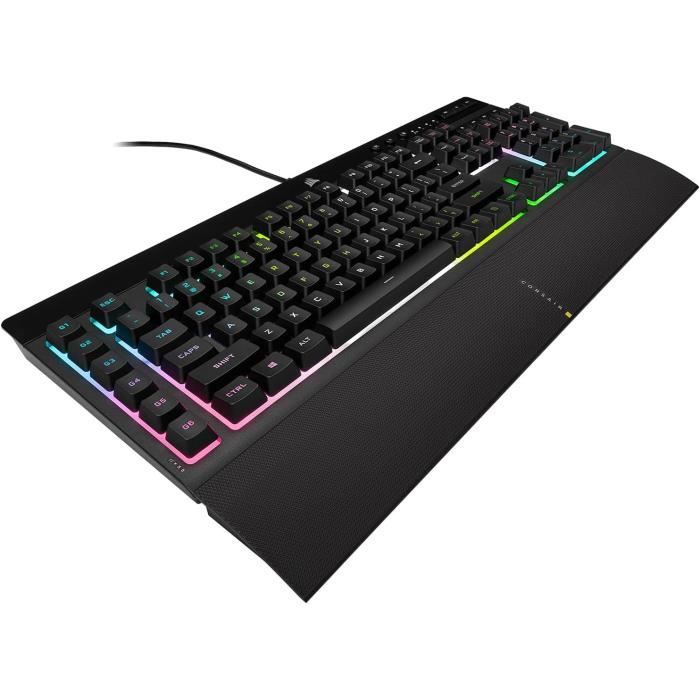 Corsair K55 Pro XT TASTIERA MEMBRANA LED RGB Zone Layout Italiana COMPATIBILE Windows 10 - vue 3