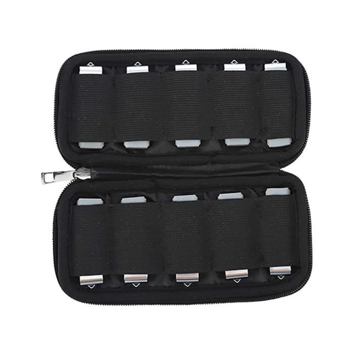 Sac De Rangement Pour CD Voiture - 40 Poches, Tissu Oxford Résistant, Plusieurs Couleurs - 9