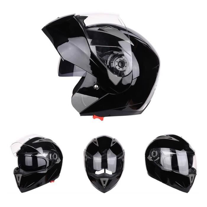 Woljay Casque De Moto Intégral Rabattable à Double - 3