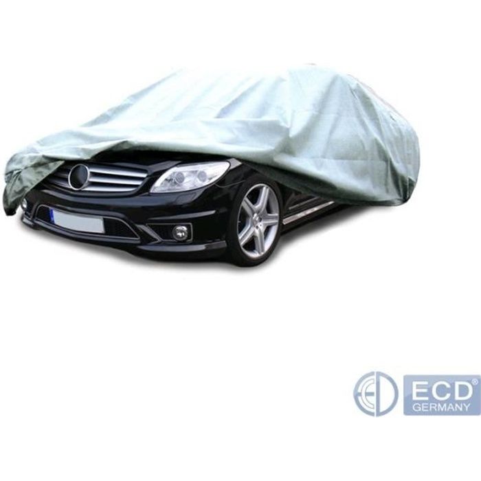 Housse bâche couverture voiture protection respirant taille L 482 x 178 x  119 cm - Cdiscount Auto