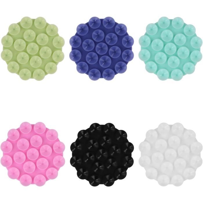 Accessoire Main Libre Téléphone 16 Ventouses Silicone Pour Téléphone - Support Ventouse Multifonction Pour Miroir, Mur, Salle De Sport… Ventouse Coque