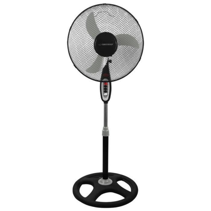 Ventilateur de sol - Esperanza - EHF002KE - Noir/gris - 20 x 40 x 130 cm - 5901299914397 - Esperanza