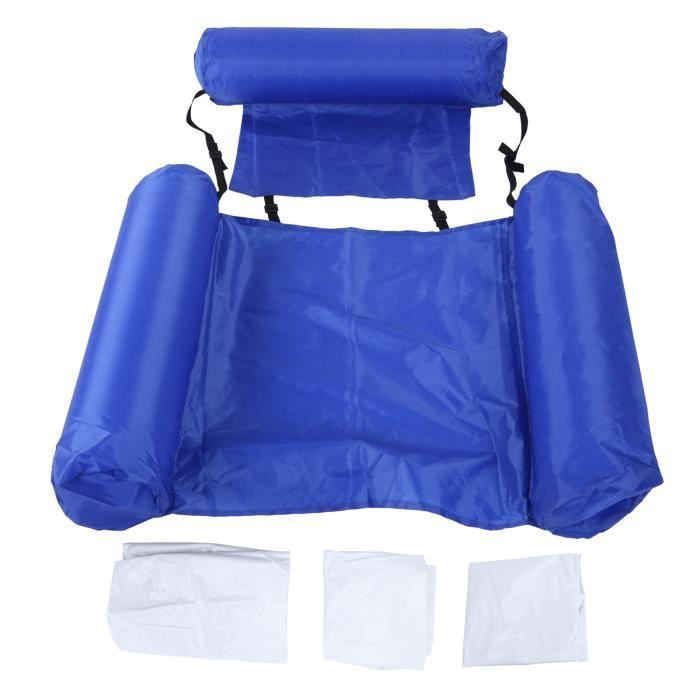 Chaise Sièges piscine Natation Flottant Lit d'eau Chaises longues Piscine Flotteur Hamac d'eau gonflable | FR Chaise Sièges piscine Natation Flottant Lit d'eau Chaises longues Piscine Flotteur Hamac d'eau gonflable | FR